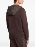 Michael Kors logo-print zip-up hoodie