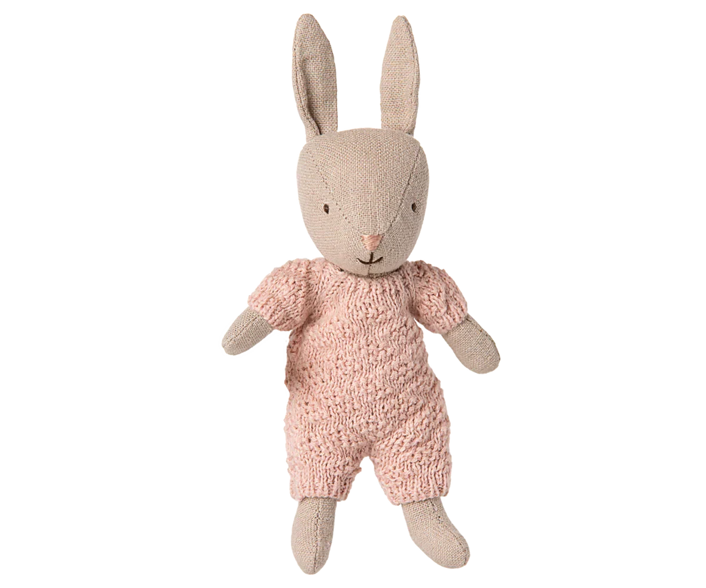 Knitted suit, Micro - Rose